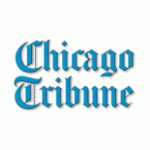 blue chicago tribune logo square color