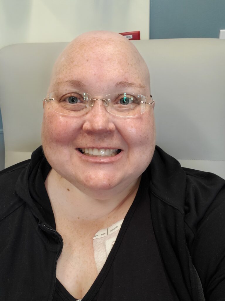 Julie in Chemo